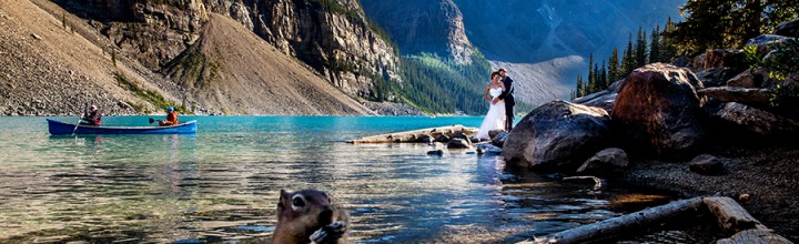 Amy & Terry’s Post Hotel Wedding in Lake Louise
